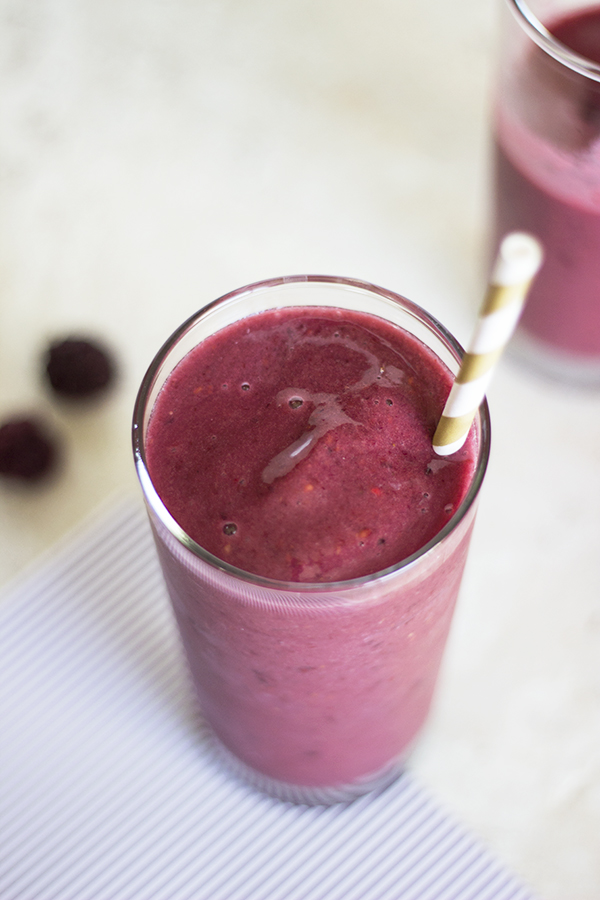Oregon berry bliss smoothie