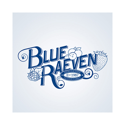 oregon berry brands blue raeven logo