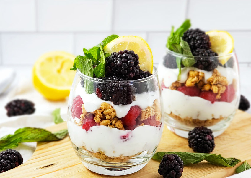 oregon berries beautiful eats and things lemon berry greek yogurt parfait