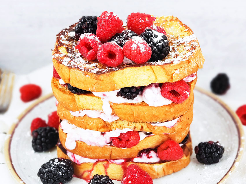 oregon berries beautiful eats and things berry cream cheese stuffed french toast