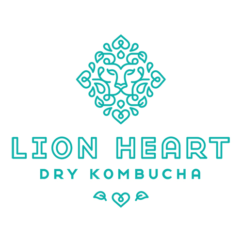 oregon berries lion heart kombucha logo