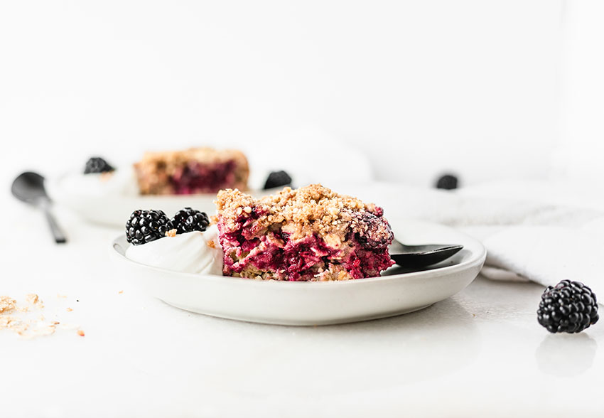 oregon berries lively table blackberry crumble baked oatmeal