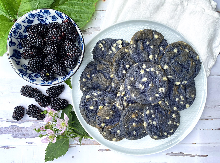 oregon berries heather arndt anderson blackberry white chocolate chip cookies