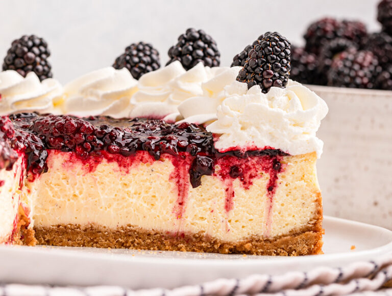 Blackberry Cheesecake - Oregon Raspberries & Blackberries