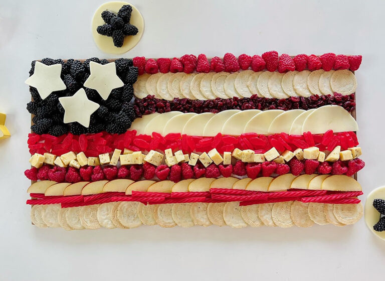 Star-Spangled Berry Board - Oregon Raspberries & Blackberries