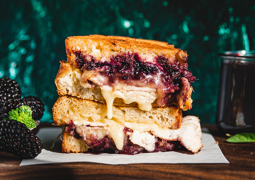 oregon-berries-cosettes kitchen blackberry jam turkey grilled cheese