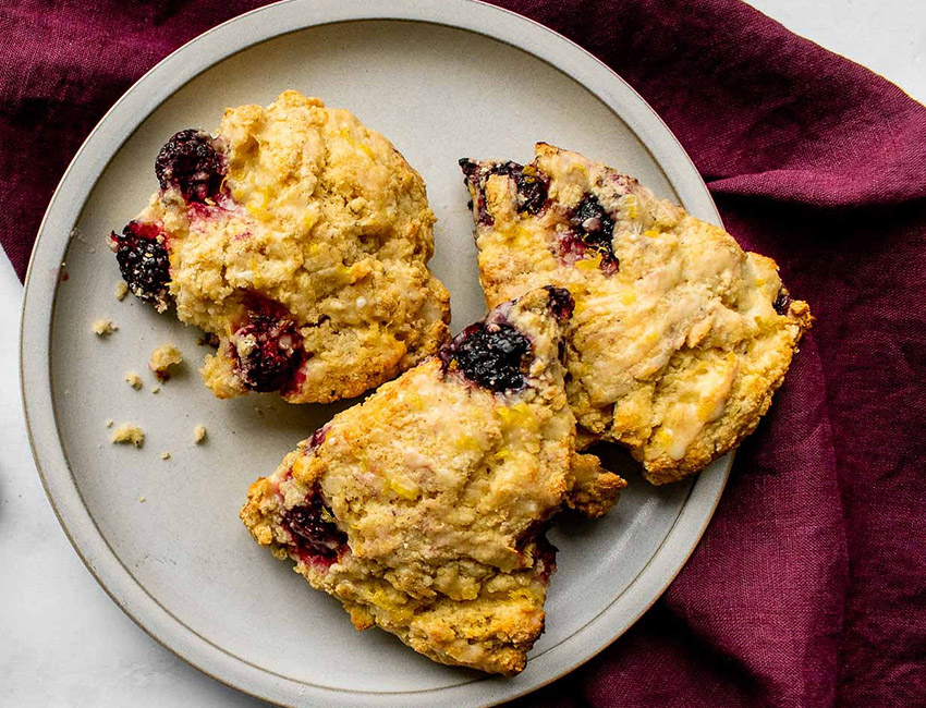 orbc humbly homemade blackberry lemon scones